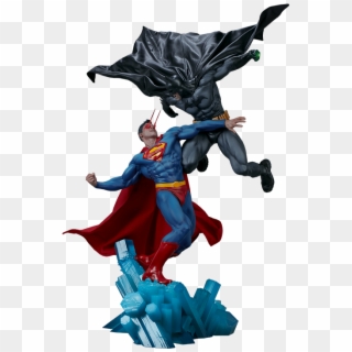Batman Vs Superman Diorama - Batman Vs Superman Comics Png, Transparent Png
