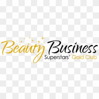 Beauty Business Superstars Gold Club - Calligraphy, HD Png Download