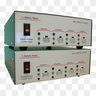 Pair Of Quad Channel Lc Analyzers - Control Panel, HD Png Download