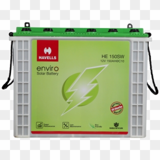 Havells Solar Battery, HD Png Download
