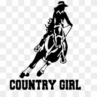 Country Girl Png - Western Sticker, Transparent Png