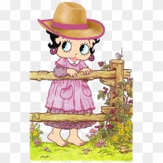 Summertime Pink Outfits, Betty Boop, Country Girls, - Sarah Kay, HD Png Download