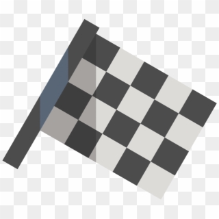 Checkered Flag Emoji - Paper, HD Png Download