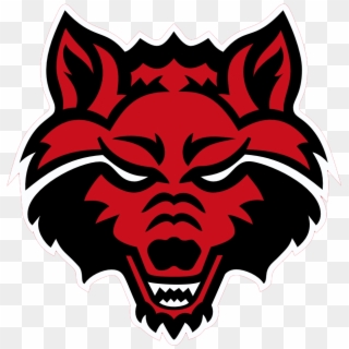 Red Wolf Arkansas State University Logo Hot Girls Wallpaper - Red Wolves Football, HD Png Download