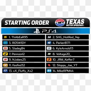 Who Will Claim The Checkered Flag On - Texas Motor Speedway, HD Png Download