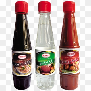 Soy Sauce, Chili Sauce & Vinger - Plastic Bottle, HD Png Download
