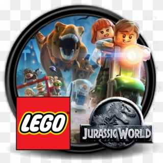 Lego Icon By - Jurassic World Lego Logo, HD Png Download