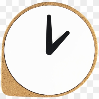 Clork, Cork Clock, Natural - Wall Clock, HD Png Download