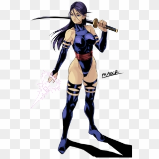 Danbooru - X Men Psylocke Png, Transparent Png