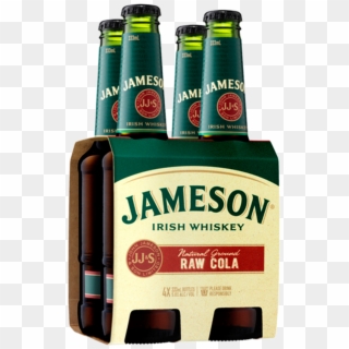 Jameson Irish Whiskey & Raw Cola 333ml 4 Pack - Jameson Whiskey And Cola, HD Png Download