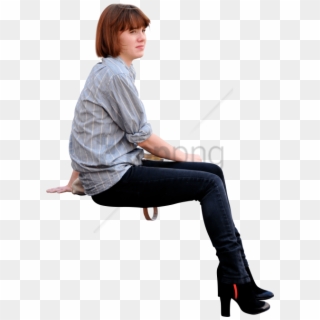 Free Png Kid Sitting Png Png Image With Transparent - Person Sitting Png, Png Download