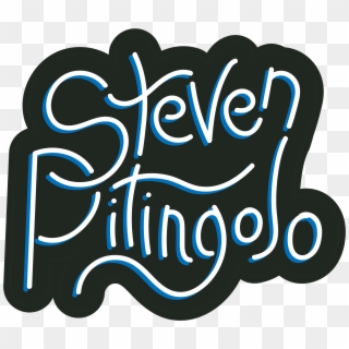 Steven Pitingolo Steven Pitingolo - Calligraphy, HD Png Download