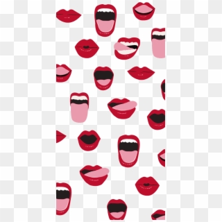 #valentines #collection #casetify #iphone #case #art - Casetify Collection Lips, HD Png Download
