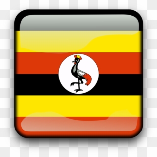 Flag Of Uganda National Flag Flag Of Costa Rica - Uganda Flag, HD Png Download
