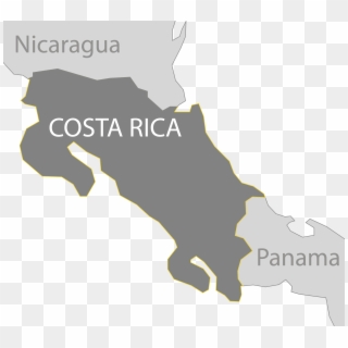 Costa Rica Map - Map, HD Png Download