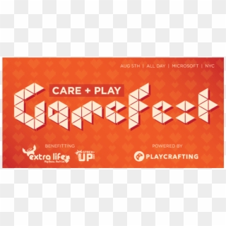 Donate To The Care & Play Charity Gamefest - Poster, HD Png Download