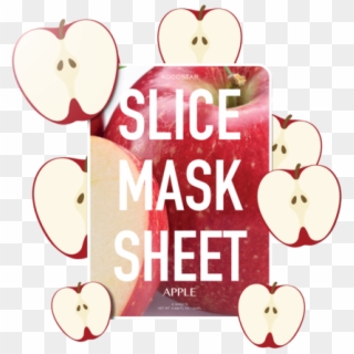 Slice Mask Sheet Surrounded By Apple Slices - Big Questions, HD Png Download