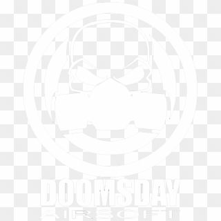 Doomsday Airsoft Logo - Skull With Respirator, HD Png Download