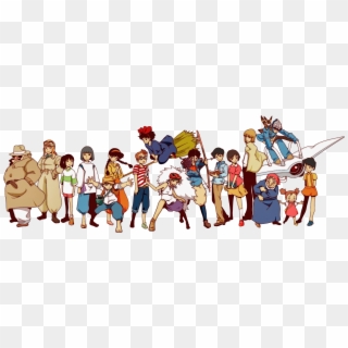Hayao Miyazaki's Characters - Hayao Miyazaki Studio Ghibli, HD Png Download