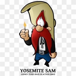 Yosemite Sam Png - Yosemite Sam Looney Tunes Back In Action, Transparent Png