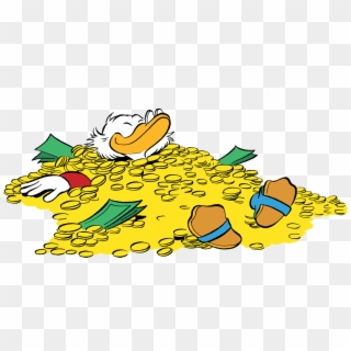 The First Thing That Crosses Your Mind As Soon As Spare - Dagobert Duck, HD Png Download