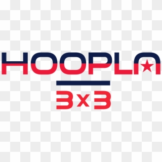 Hoopla Primary Stripe Horizontal Logo 1w - Graphic Design, HD Png Download