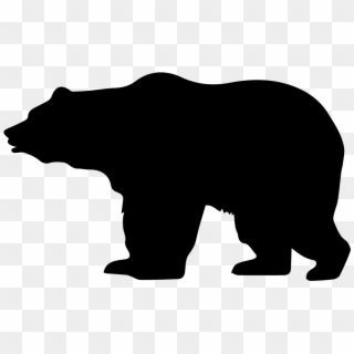 Bear Silhouette , Png Download - Bear Silhouette Png, Transparent Png