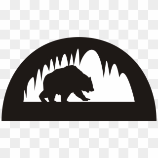 File - Bear Cave - Svg - Bear Cave Logo, HD Png Download