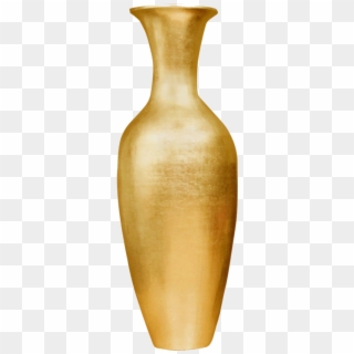 Vase Png Hd Images - Large Floor Vase Gold, Transparent Png