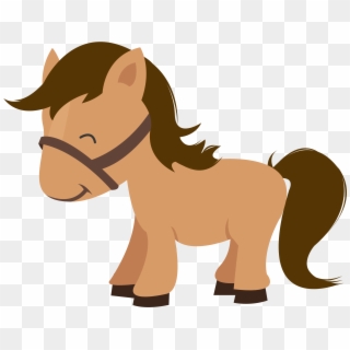 Baby Clipart Pony - Cavalo Fazenda Png, Transparent Png