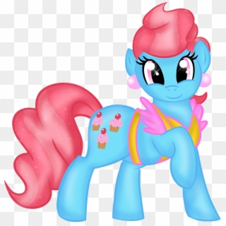 Cake By Rayodragon - Little Pony Mrs Cup Cake, HD Png Download