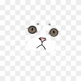 Hand Drawn Animal Short Cat Png And Vector Image - Cartoon, Transparent Png