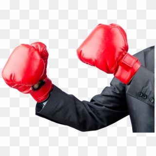 Fight Clipart Photo Png Images - Boxing Gloves On Hands, Transparent Png