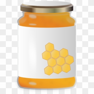 Honey Jar Clip Art Png - Cartoon Honey Jar Png, Transparent Png