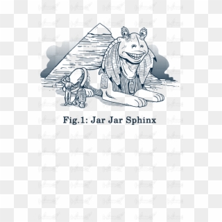 #jar Jar #sphynx - Cartoon, HD Png Download