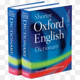 Shorter Oxford English Dict 12 - Oxford English Dictionary, HD Png Download