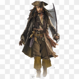 Captain Jack Sparrow Download Png - Pirates Of The Caribbean- Captain Jack Sparrow, Transparent Png