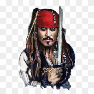 Jack Sparrow Transparent Images - Jack Sparrow Johnny Depp Png, Png Download