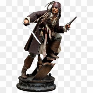 Captain Jack Sparrow Png - Captain Jack Sparrow Figure, Transparent Png