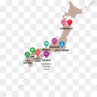 Map Of Design Week - Uninhabitable Land Japan Map, HD Png Download