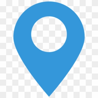 Icon, Contact, Flat, Web, Business, Symbol - Icon Location Png Blue, Transparent Png