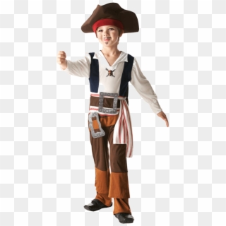 Child Jack Sparrow Disney Costume - Captain Jack Sparrow Costume For Kids, HD Png Download