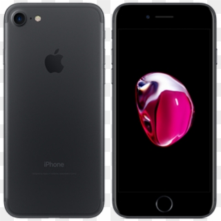 Apple Iphone 7 With Facetime 32gb, 4g Lte - Iphone 7 Czarny Mat, HD Png Download