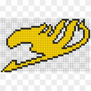 Fairy Tail Symbol Perler Bead Pattern / Bead Sprite - Fairy Tail Hama Beads, HD Png Download