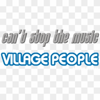 Logo - Disfraz Village People, HD Png Download