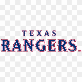 Texas Rangers Logo - Texas Rangers Word Logo, HD Png Download