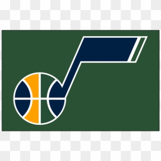 Utah Jazz Primary Logos Iron On Stickers And Peel-off - Utah Jazz Vs La Clippers, HD Png Download