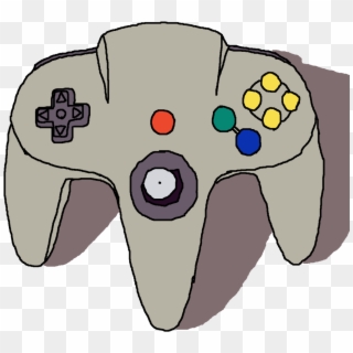 1024 X 925 4 0 - Colored Drawing Of Game Controller, HD Png Download