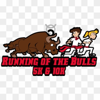 Bull Running Png - Running Of The Bulls Clipart, Transparent Png
