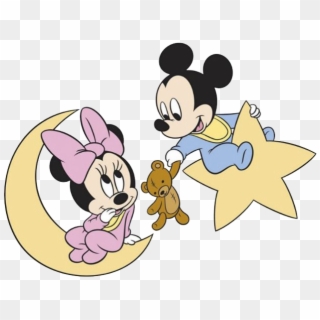 Baby Mickey &amp - Minnie Y Mickey Baby, HD Png Download